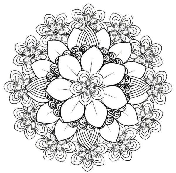 Nice Flower Mandala