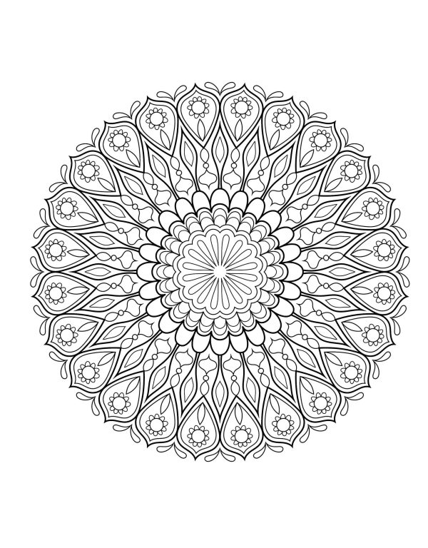 Simple Flower Mandala