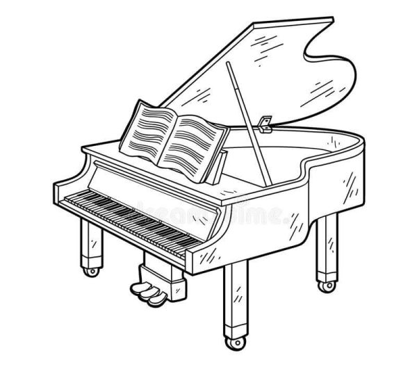 Book with Piano