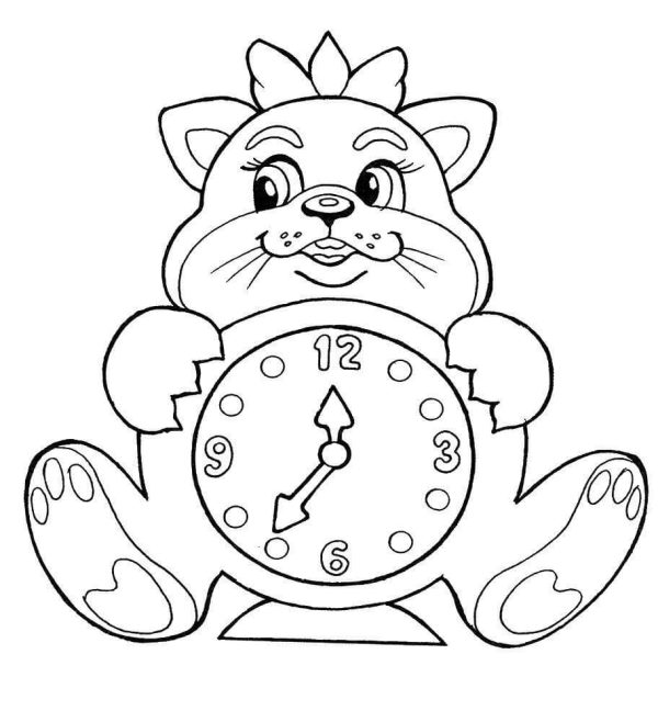 Cat Clock