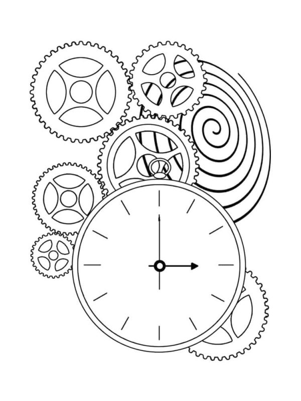 Clock and Cogwheels