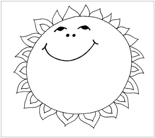 Drawing Cute Sun