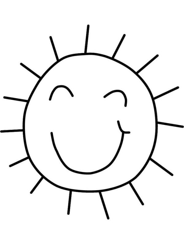 Drawing Smile Sun