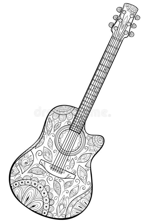 Guitar Mandala