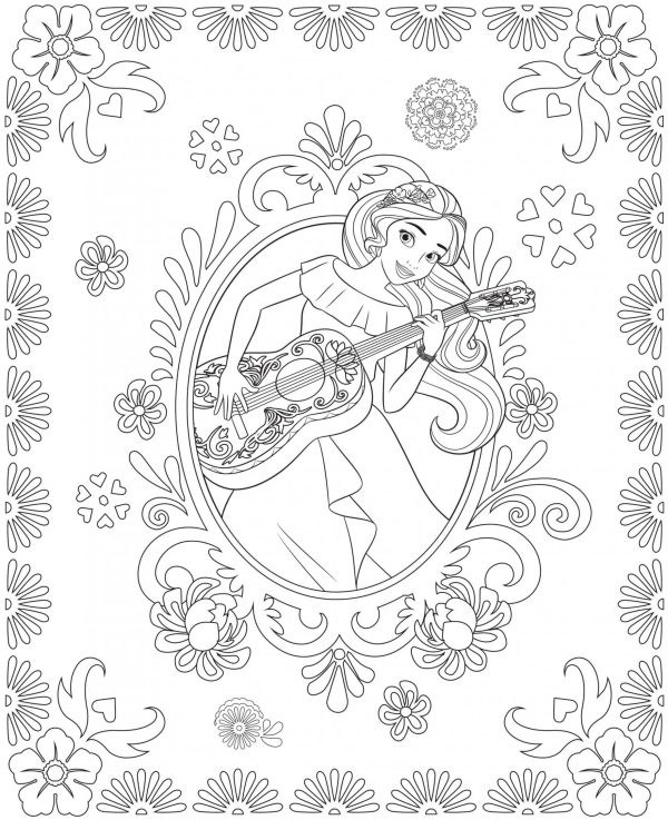 Princess Elena And Storytime Guitar