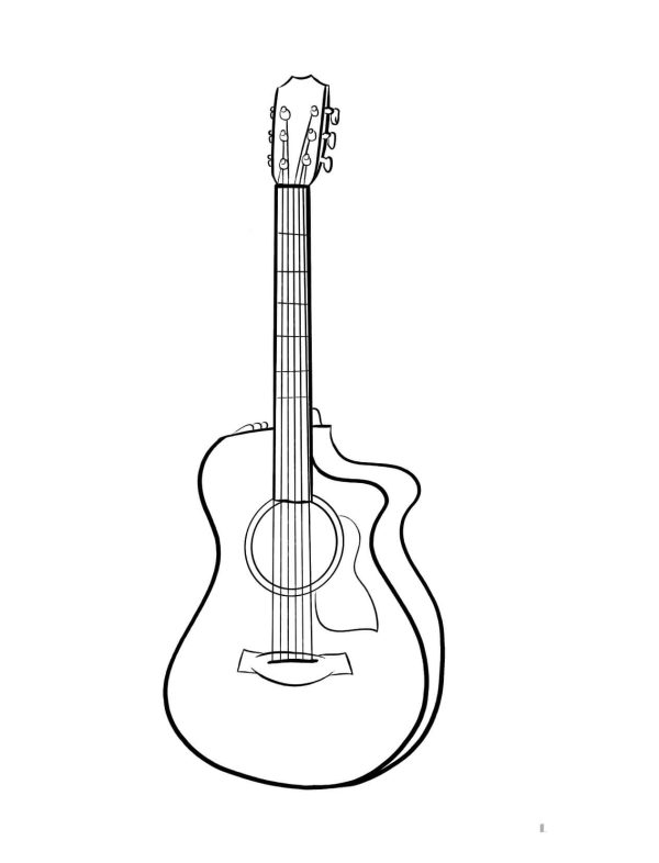 Printable Guitar