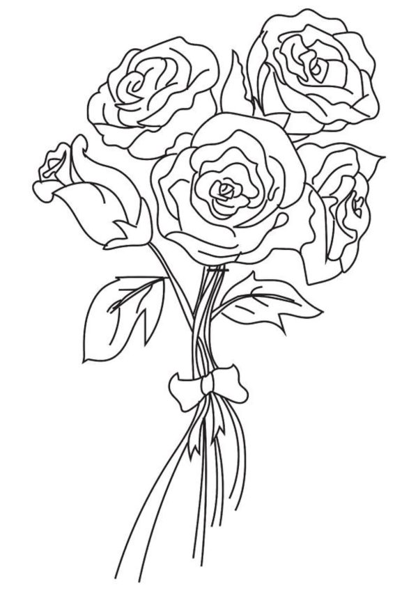 Simple Rose Bouquet
