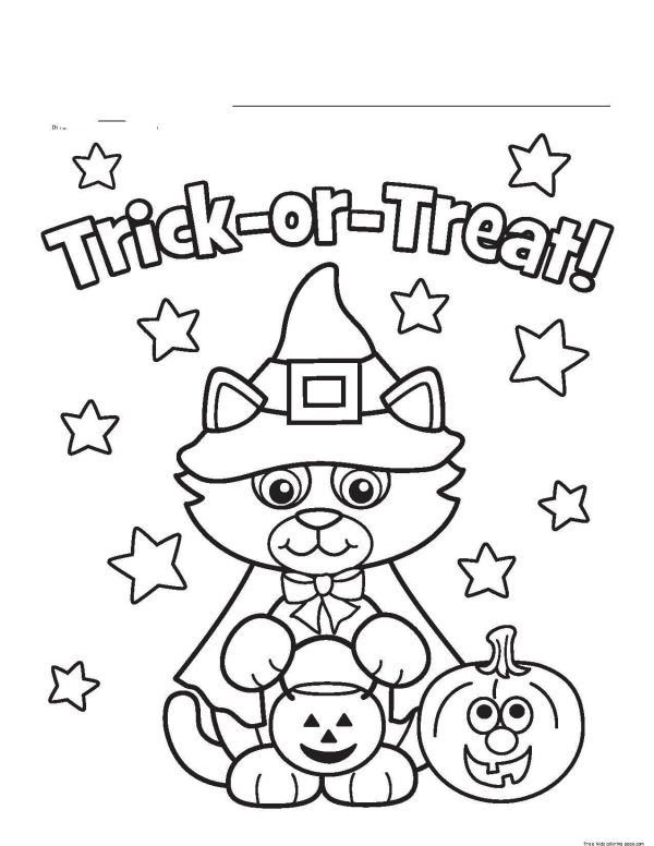 Trick or Treat with Cat the Witch