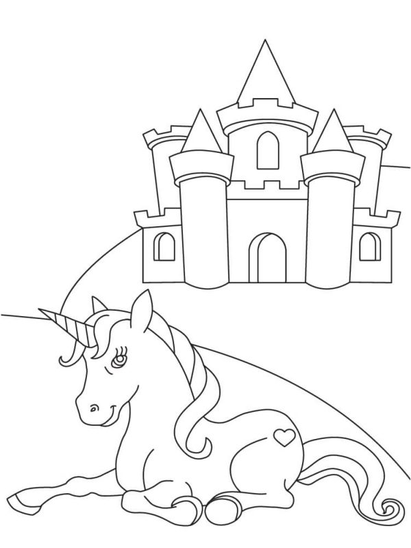 Unicorn and Castle