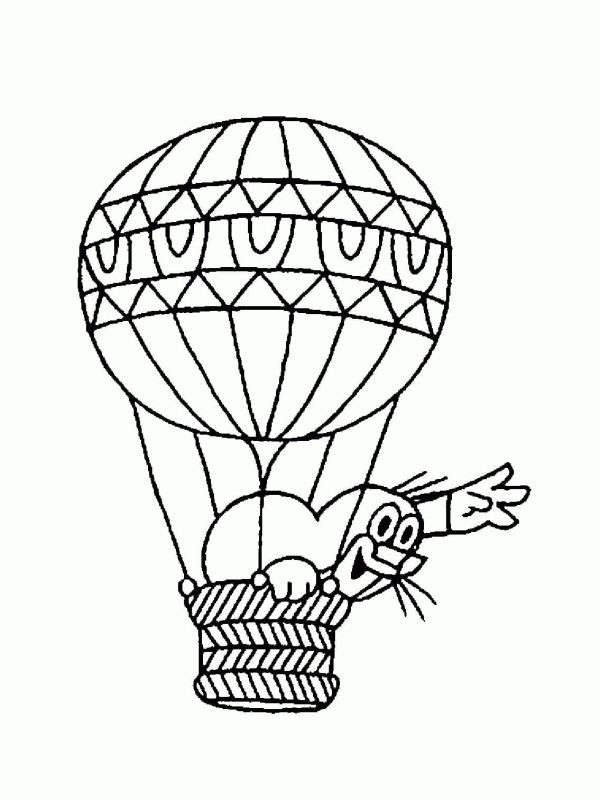 Drawing Hot Air Balloon