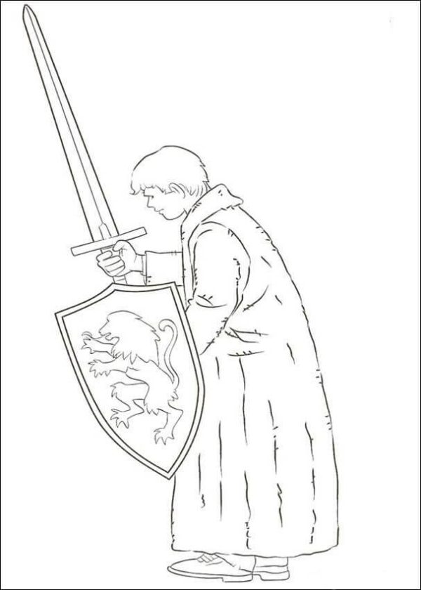 Peter with Shield and Sword