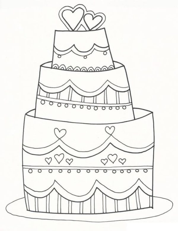 Wedding Cake at the Wedding