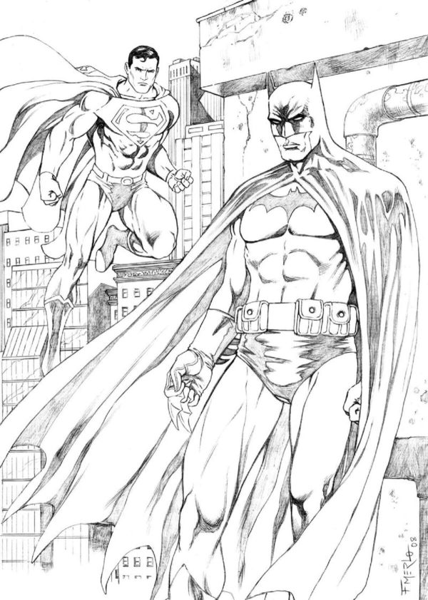 Cool Superman And Batman