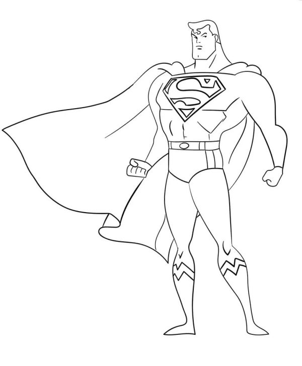 Cool Superman Standing