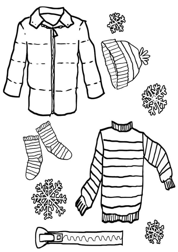 Free Clothes Outline