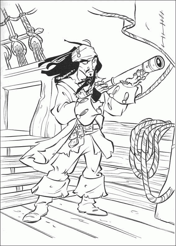 Pirates of the Caribbean Outline