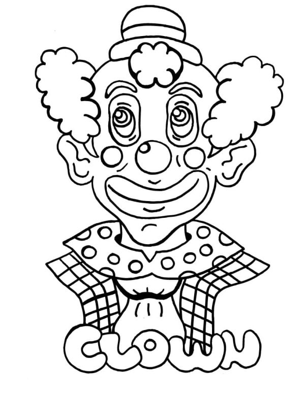 Clown Head Image