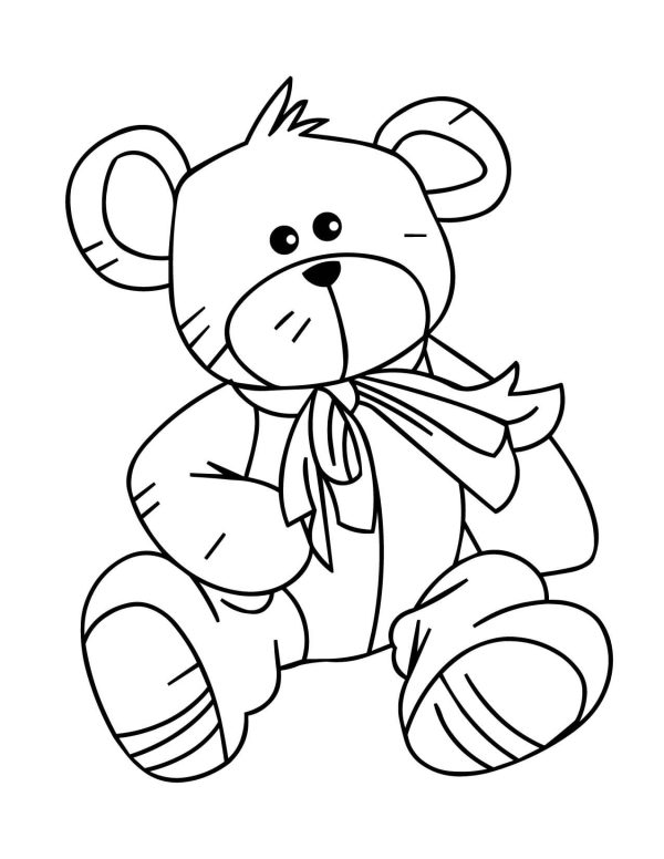 Print Teddy Bear