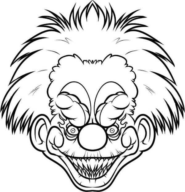 Pennywise Clown Face