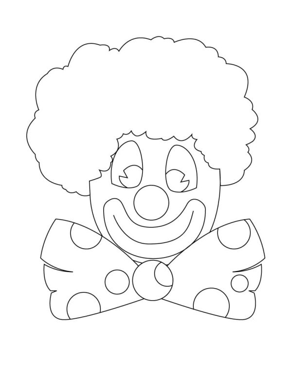 Print Clown Head
