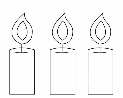 Small Three Candles