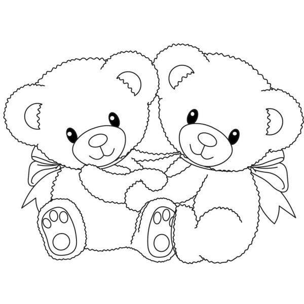 Two Baby Teddy Bears