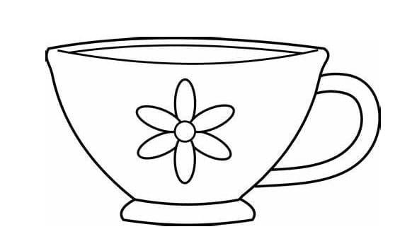 Cup With Flower