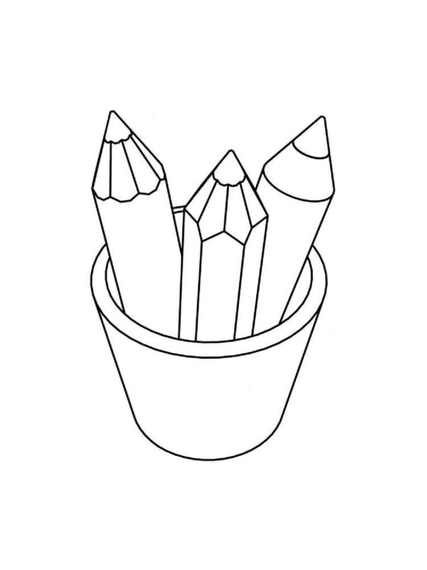 Pencil In Cup