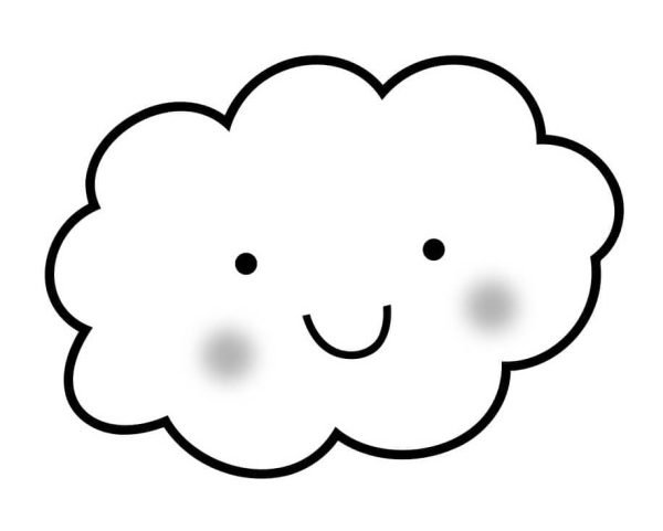 Smiling Cute Cloud