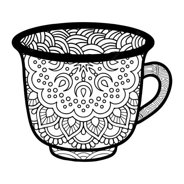 Tea Cup Mandala