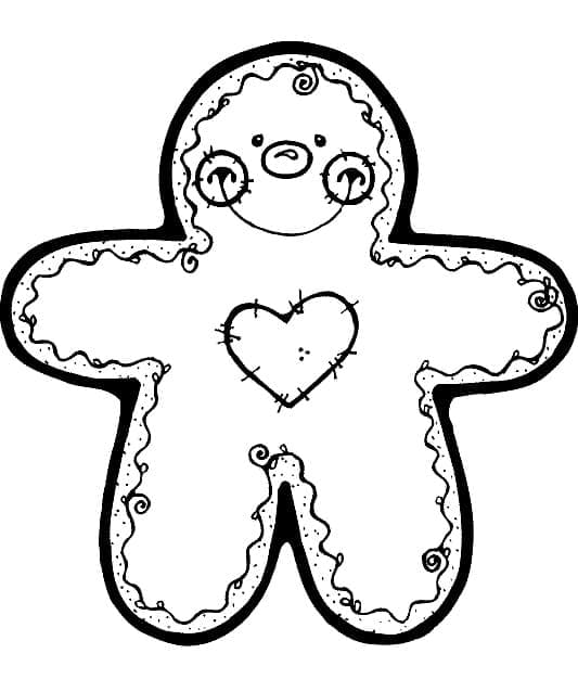 Adorable Gingerbread Man