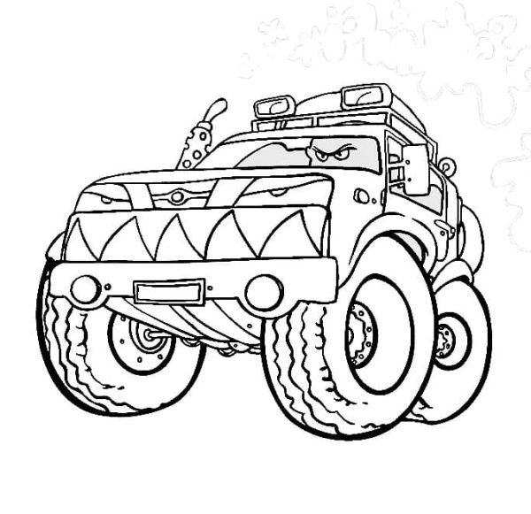 Angry Monster Truck