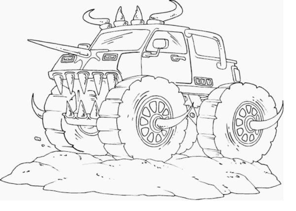 Awesome Monster Truck Printable
