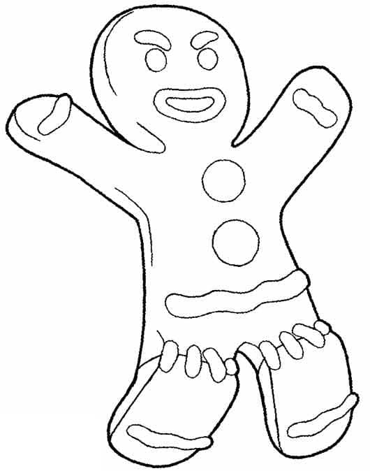 Cool Gingerbread Man
