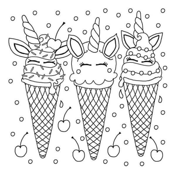 Cute Ice Cream Printable