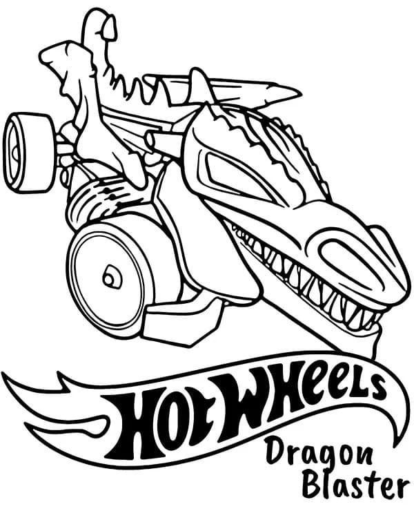 Dragon Blaster Hot Wheels