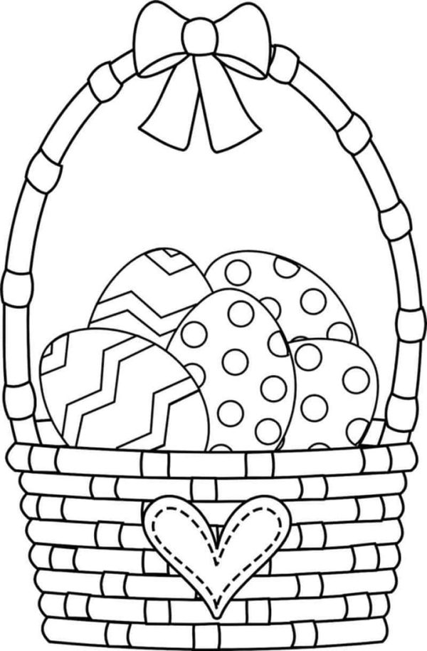 Easter Basket Free Printable