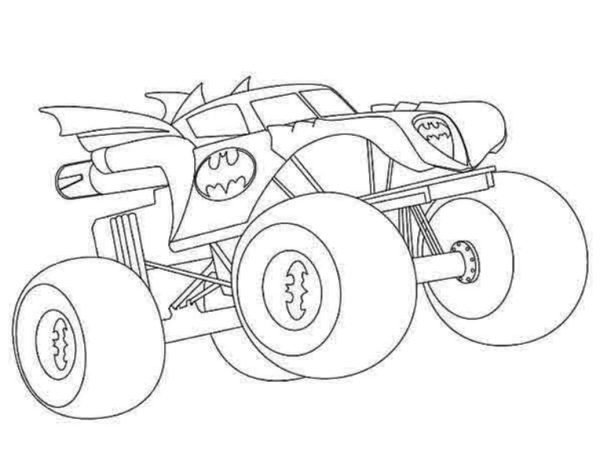 Free Printable Awesome Monster Truck