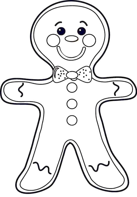 Gingerbread Man Printable