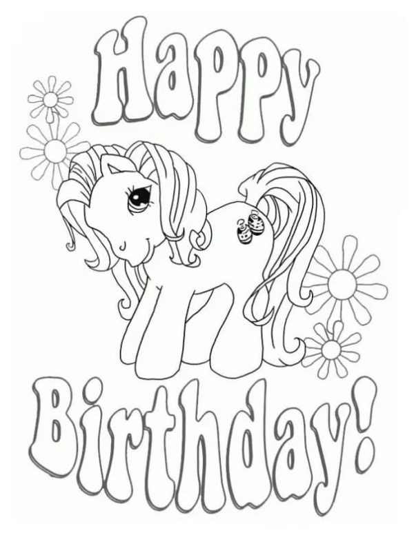 Happy Birthday My Little Pony