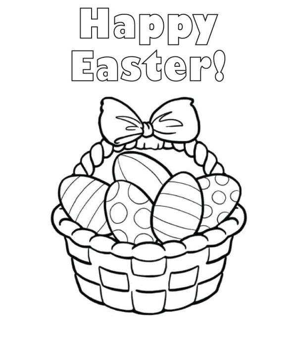 Happy Easter Drawing