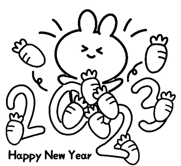 Happy New Year 2023 For Kids