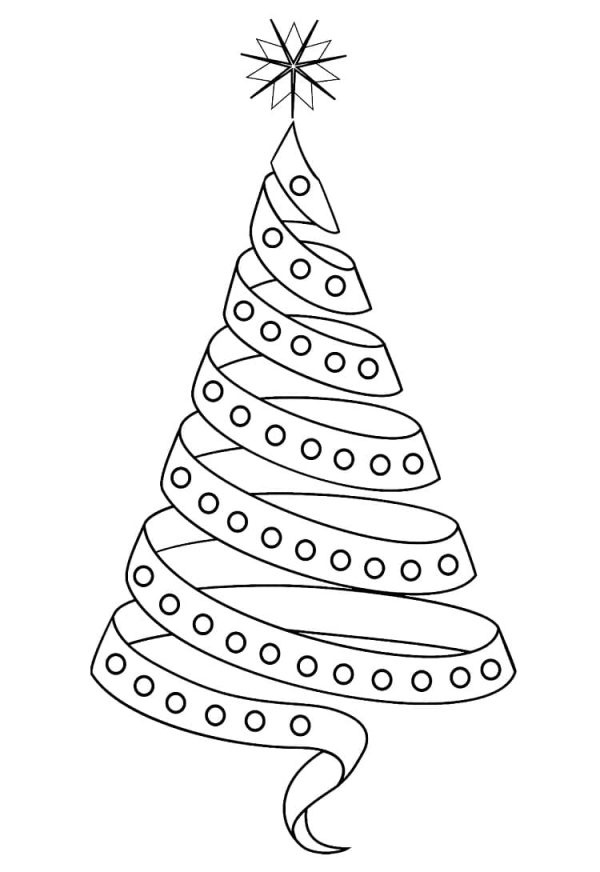 Ribbon Christmas Tree