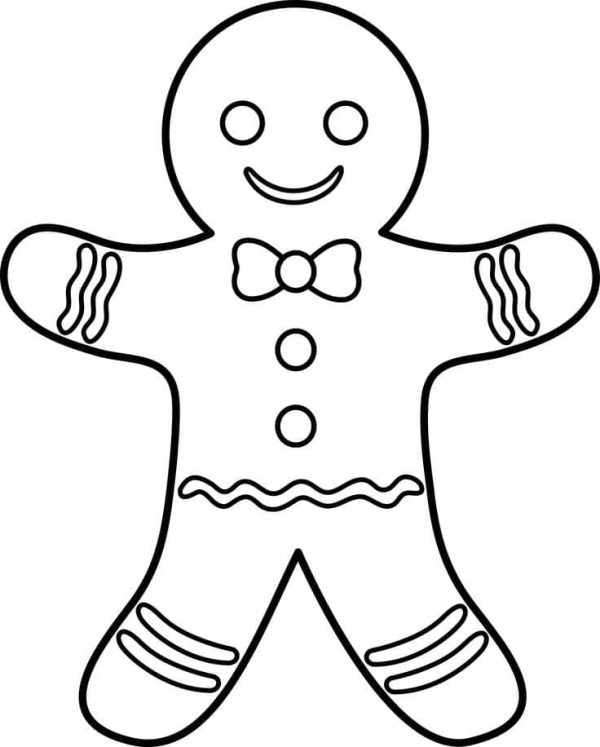 Simple Gingerbread Man