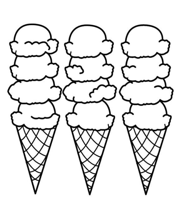 Three Ice Cream
