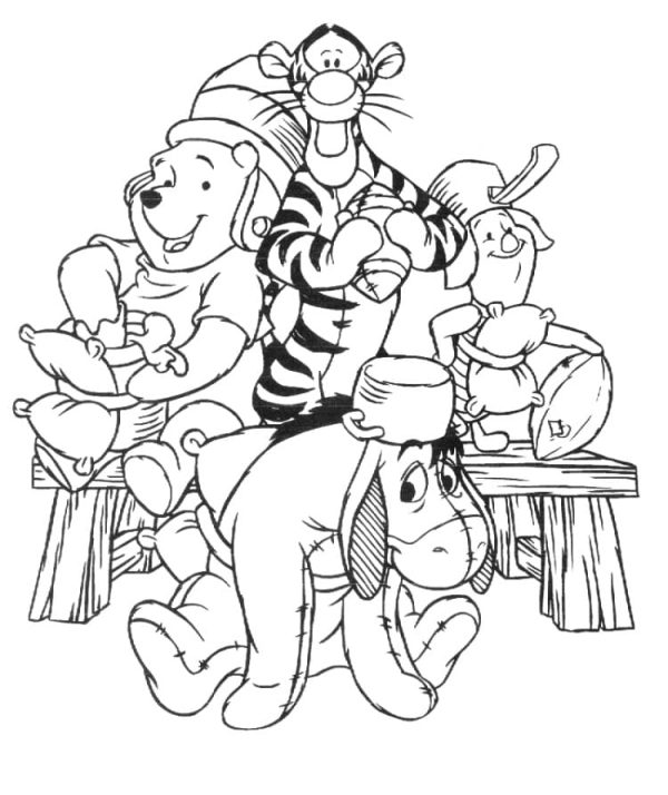 Characters from Winnie the Pooh
