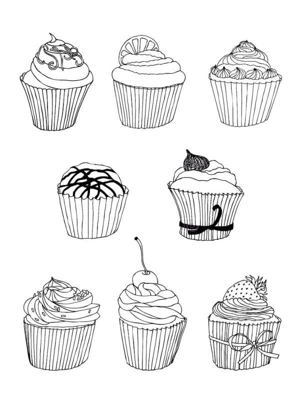 Cupcakes Free Printable