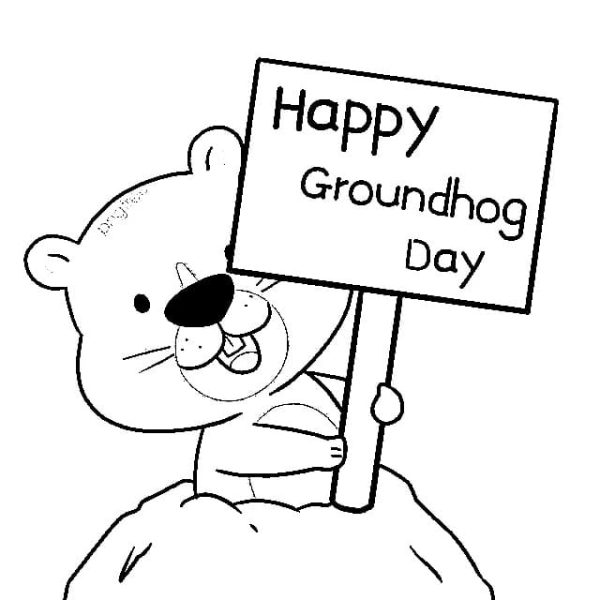 Free Happy Groundhog Day