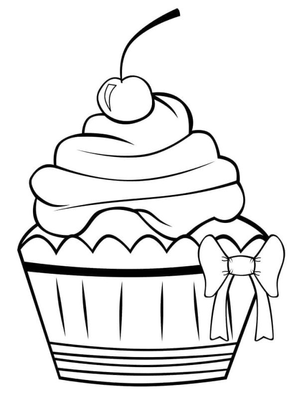 Free Printable Cupcake
