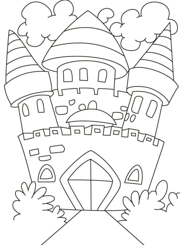 Funny Castle Printable